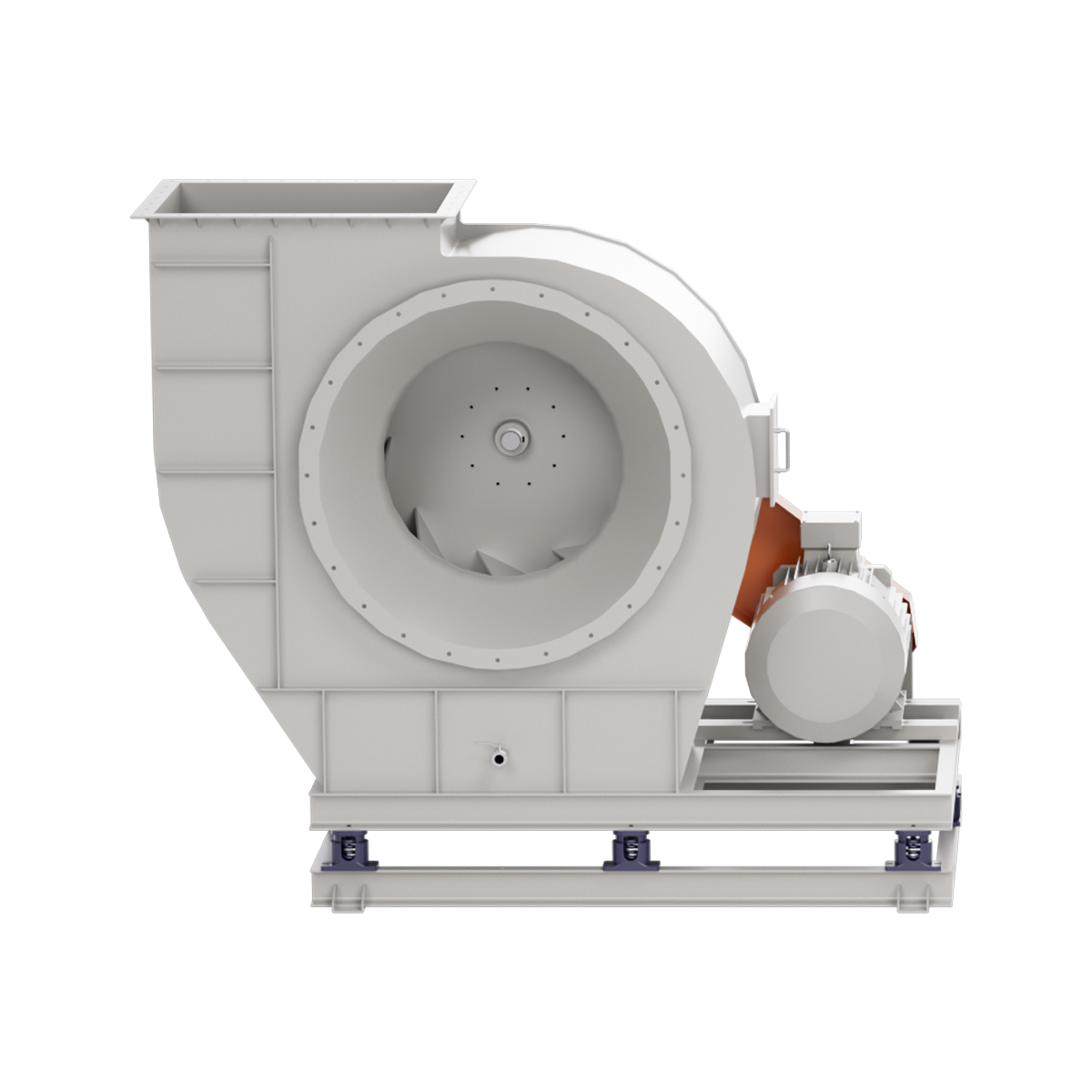 FRP medium and low pressure series fans