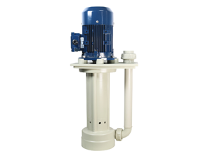 In-tank continuous plating vertical pump