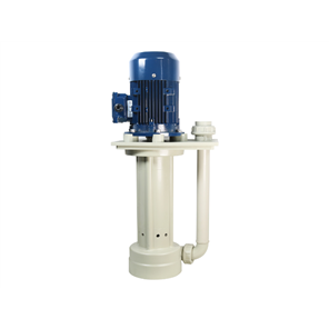 In-tank continuous plating vertical pump